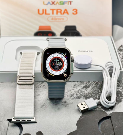 Watch Ultra 3 - Latest Version with 8 Straps