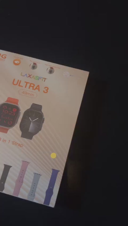 Watch Ultra 3 - Latest Version with 8 Straps